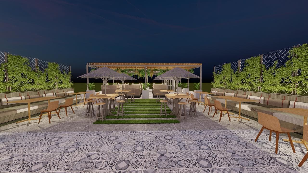 Roof Top Cafe perspective 4