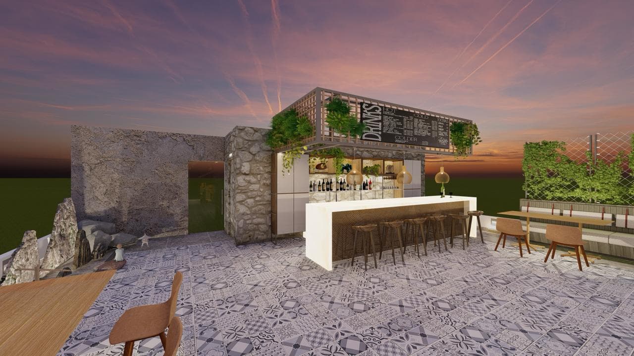 Roof Top Cafe perspective 6