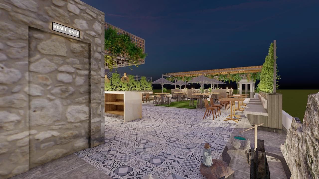 Roof Top Cafe perspective 8