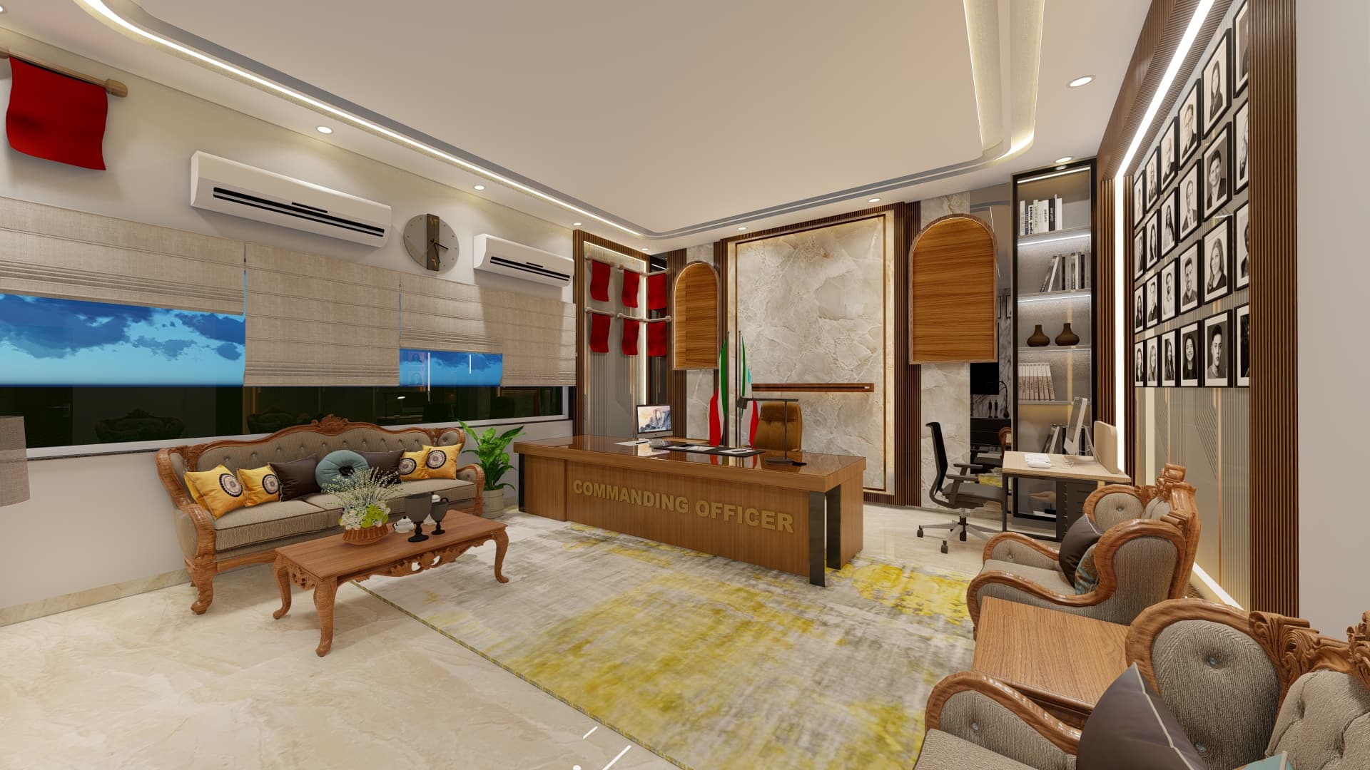 Commanding Officers Office perspective 3